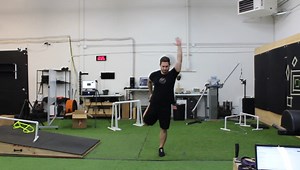 Alternating Quad Stretch with Reach