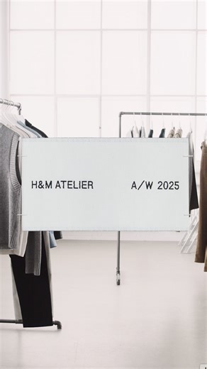 H&M | Menswear on the rise. Introducing H&M Atelier A/W 25, an elevated take on the menswear rotation. Out now. | Instagram