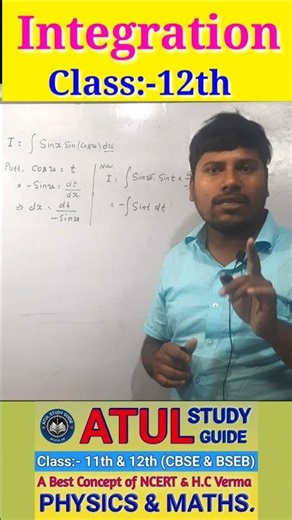 Class:-12th, Integration #maths,#shortvideos