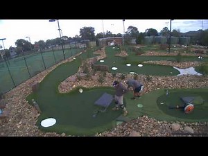 Time lapse construction of the mini golf course at Chirnside Park Country Club.