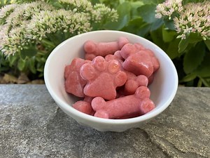 These Frozen Strawberry Yogurt Treats Are a Doggy Dessert Dream [Recipe]