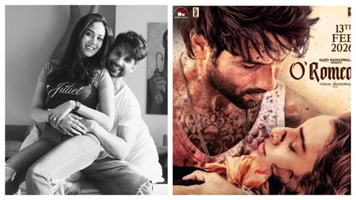 My Romeo, your best yet: Mira Rajput reviews husband Shahid Kapoor's O'Romeo
