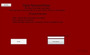 Remove Ogre Ransomware – Restore .Ogre Files