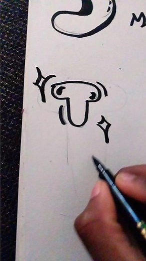 how to draw bubble letter T.mini #art #easy #drawing