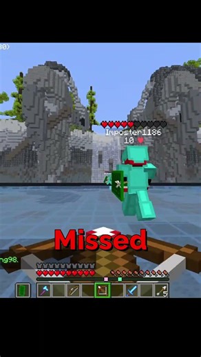 The Kill Stealer Becomes The Carry ​#minecraft #minecraftPvP #gaming #shorts #pvp ‪@FlameFragsMC‬