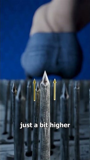 Why the Bed of Nails Doesn’t Hurt – Physics Explained in Seconds!