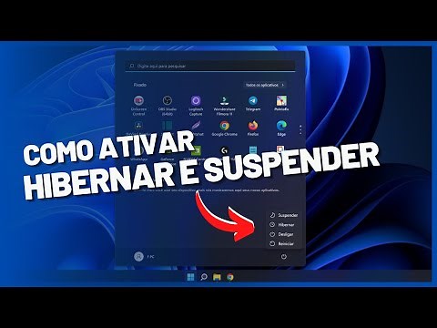 Como ATIVAR ou DESATIVAR o HIBERNAR e SUSPENDER do Windows