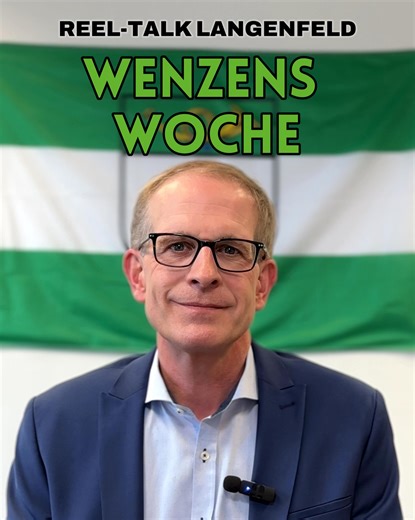 📯 Wenzens Woche – Reel Talk Langenfeld 📌 Heute: Folge 9 – Bürgermeister Gerold Wenzens berichtet aus dem Rathaus. 🎬 Thema: Neujahrsgrüße mit Blick auf die politischen Schwerpunkte 2026. 👀 Wer etwas mehr über den Privatmenschen erfahren möchte, schaut hier: 👉 https://www.youtube.com/watch?v=Jm1_yKVUlpA | Stadt Langenfeld Rhld.