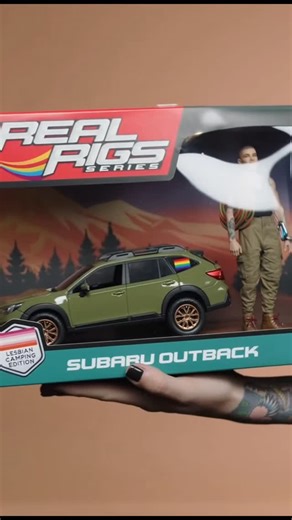 Coy Cooter on Instagram: "Real Rigs Series Introduces the Subaru Outback Lesbian Camping Edition. Limited time only."