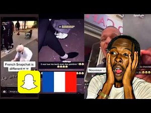 funniest french snaps and videos | AMERICAN REACTS TO FRENCH MEMES