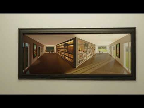 Photorealistic reverspective (reverse perspective)