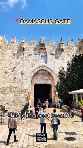 426K views · 24K reactions | The Old City of Jerusalem has 8 gates and one of these is the Damascus Gate which is the most beautiful gate. Come with me and see this gate folks. Kindly follow for more guys. Thank you and shalom. | Pastor Aries Paduga - The Travelling Preacher in Israel | Facebook