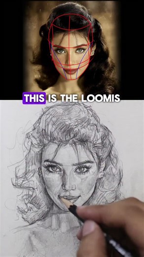 One pencil drawing on Instagram: "Unlock Portrait Drawing Fast — No More Guessing! 🔥 Struggling with faces looking “off”? Let me show you a simple, clean method to place every feature exactly where it should be — even if you’re a complete beginner. 🎓 Want to jump from basic sketches to confident portrait drawing? Grab the full portrait course — now with a limited-time discount! 🔗 Link in bio #howtodraw #drawing #arttutorial #pencildrawing #realisticdrawing #portraitdrawing #onepencildrawing"