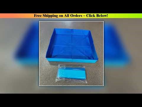 50x50cm PVC Folding Pet Swimming Pool Dog Cat Kiddie Wading Pool Pet Puppy Bathing Tub Summer