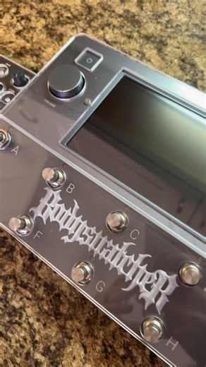 Kyle Carter on Instagram: "Just got these custom logo @knkshields shields for my @neuraldsp Quad Cortex and Nano cortex and I couldn’t be happier. I can’t wait to test them out on tour with @fitforanautopsy in Australia coming up this January! Thanks again guys!"