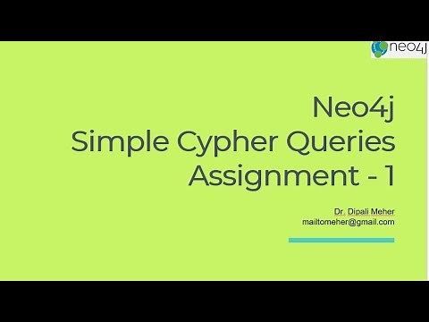 Learning Neo4j Simple Cypher Queries