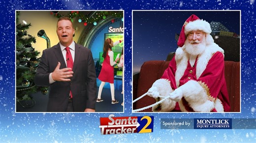 7.9K views · 48 reactions | The sun is up and Santa’s journey across the world has already begun! Brian Monahan, WSB checks in with the big man himself! Stay tuned for updates on Santa’s trip throughout the day on WSB-TV! | WSB-TV | Facebook