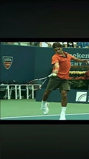 federer forehand slow motion. the ideal to strive for. beautiful slo mo tennis