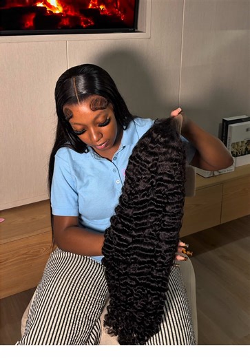 Soft curls full volume 😍 28” Burmese Curly 13x4 full Frontal | Transparent Lace | 300 Density | $45,000 Luxury hair only 🤍 #smallbusiness #businessowner #jamaicantiktok🇯🇲viral