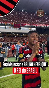3.1K views · 55K reactions | Bruno Henrique, autor de dois gols na vitória de 3 a 1 sobre o Botafogo na decisão da Supercopa Rei foi escolhido como o "Rei da decisão" : @flamengo #flamengo #mengo #mengão #fla #crf #vamosflamengo | Enciclopedia Rubro-Negra Jorge Machado Lopes | Facebook