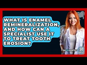 What Is Enamel Remineralization, And How Can A Specialist Use It To Treat Tooth Erosion?