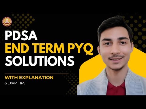 IITM PDSA End Term PYQ Explained!
