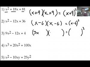 Perfect Square Trinomial