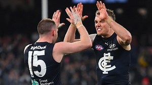 Captain Cripps brings the noise with first finals goal