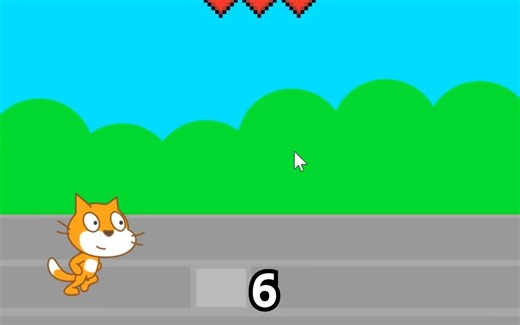 \"🚀Scratch小猫跑酷编程，简单又好玩！快来试试~✨\"