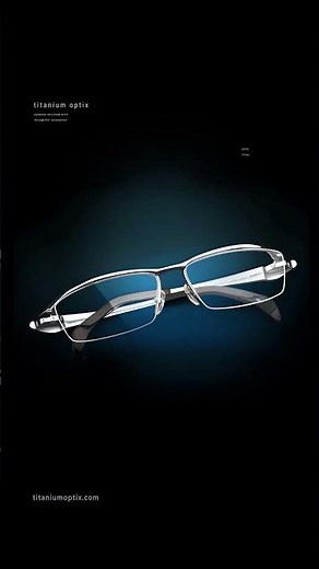 Add Some Edge to Your Look with These Modern Titanium Eyeglass Frames