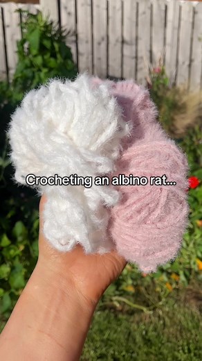 Crochet Big Floppy Rat Pattern Available on Etsy