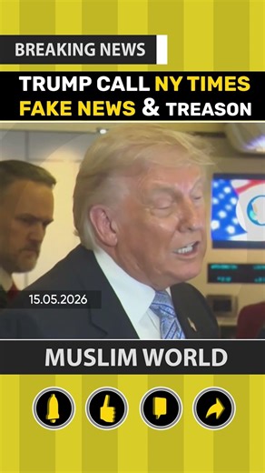 Trump Calls New York Times 'Treason' #fakenews #trump #news