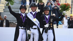 Catch up on the grand prix special news from the European Dressage Championships