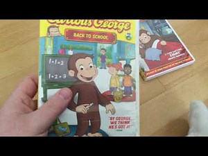 4 Curious George DVDs That Were from 2010
