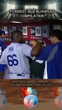Funniest MLB Bloopers Compilation