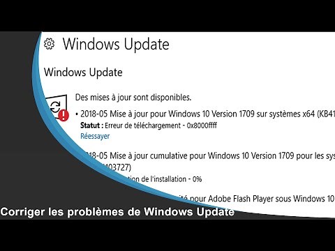 Windows 10 Corriger les problèmes de Windows Update