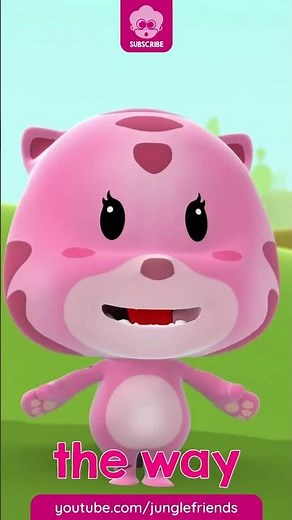 Here We Go Round the Mulberry Bush - Jungle Friends Nursery Rhymes