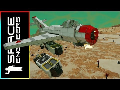 Rdav's Guided Missile Script & MIG-15 - Space Engineers