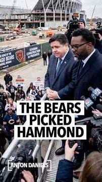 The Chicago Bears officially picked Hammond, Indiana for the new stadium, fans, and Mayor devastated