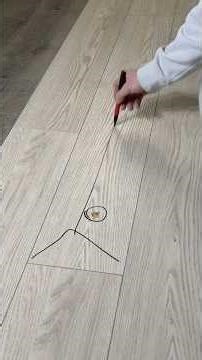 How to repair laminate flooring #diy
