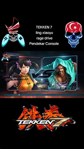 TEKKEN 7 ling xiaoyu rage drive
