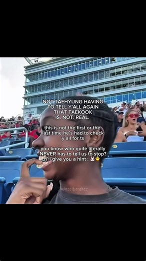 *some of you are quite literally missing the point of this post. unlike tkkrs, we don’t do weird shit like this. idk what on earth would possess anyone to bring a sign like this to a concert at barricade or tbh AT ALL? Secondly, what do you expect to happen, tae sees it and goes: 😃👍🏽??? i personally as well as MANY jkkrs(NOT ANTIS, OR PJMS) do not push ships in their faces. i’ve met tkkrs who behave the same. we are not all deranged. ships exist in all of k-pop, this isn’t new. you can ship a
