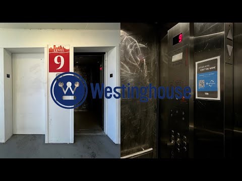 Nice Chimes! Westinghouse (mb. Schindler) Traction Elevators - 2nd & Union Garage - Seattle, WA