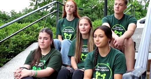 High school graduation day for Sandy Hook shooting survivors