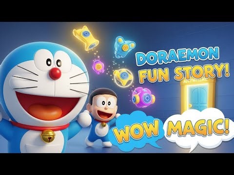 Doraemon New Cartoon Story 🐱🤖 | Fun Adventures for Kids | 3D Animated Kids Poem