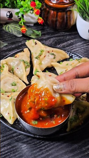 Try this unique momos recipe 😋 #momos #viral