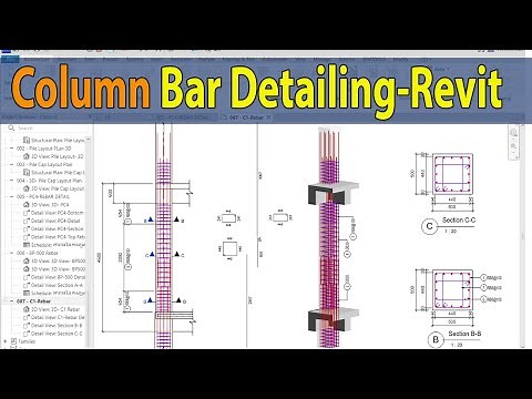 Column Shop Drawing in REVIT | Rebar & Drawing Detailing Guide - Part 1