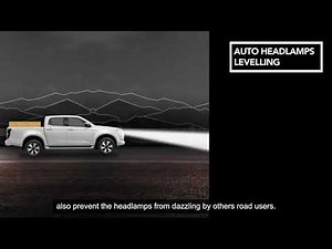 Auto Headlamps Levelling | Active Safety Features | All New Isuzu D-Max