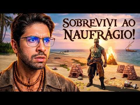 Comecei no NOVO JOGO de Sobrevivência Pirata | WINDROSE