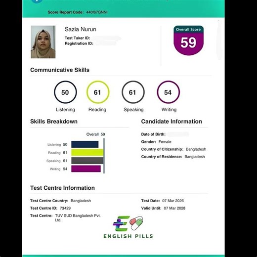 অভিনন্দন 🎉 Sazia Nurun (Triple Batch)